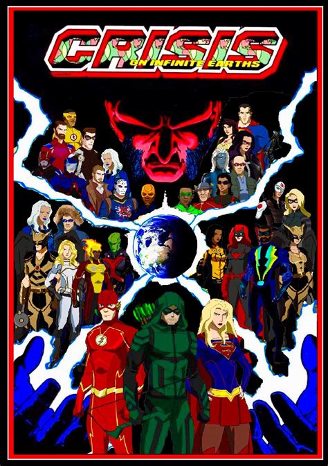Crisis On Infinite Earths Cw Poster