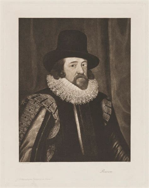 Francis Bacon 1st Viscount St Alban Portrait Print National Portrait