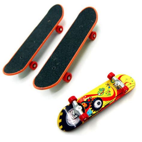 Topways Finger Mini Skateboard 6 Pezzi Skate Per Dita Giocattolo Da