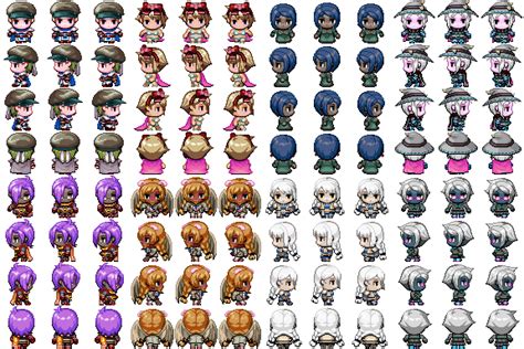 Rpg Maker Mv Free Characters By Sinistermuffin