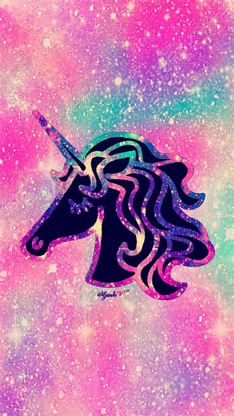 Magical Galaxy Kawaii Unicorn Wallpaper