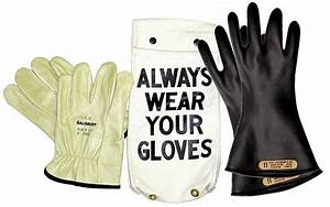 Salisbury Electrical Glove Kit 1000v Ac 1500v Dc 11 In Glove Lg