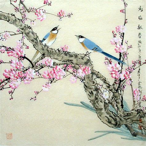 Chinese Painting Birdsandflowers Chinese Painting Cnag233366