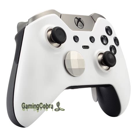 Solid White Front Housing Shell Cover Repair Part For Xbox
