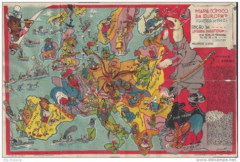 a collection of satirical maps of europe vivid maps