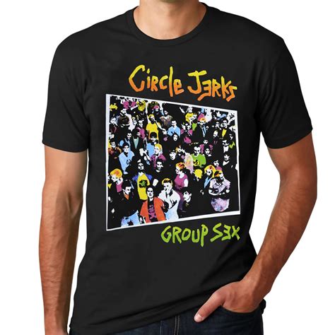 Circle Jerks Group Sex T Shirt Men Loudtrax
