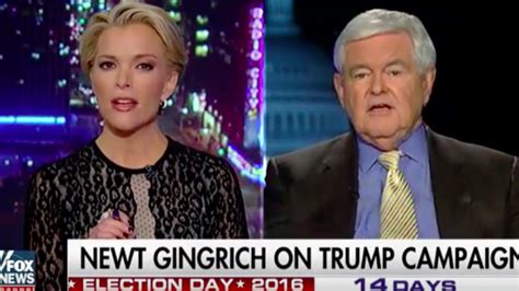 Newt Gingrich To Megyn Kelly On Fox News You Are Fascinated With Sex