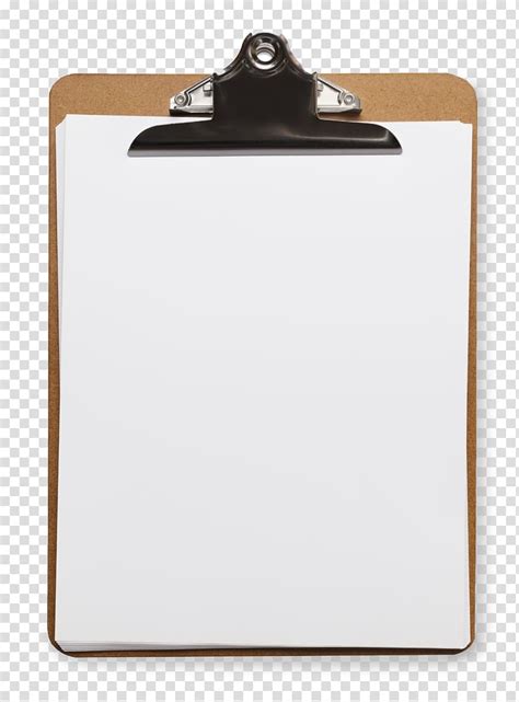 Paper Clipboard Transparent Background Png Clipart Hiclipart