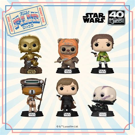 Star Wars Return Of The Jedi™ 40th Anniversary Funko Pops Star Wars