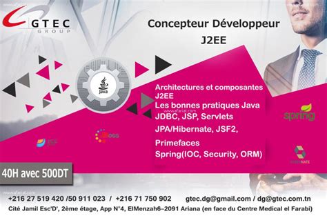 At the client tier, j2ee supports pure html, as well as java applets or applications. Devenir développeur Java J2EE Certifié - Afariat Tayara
