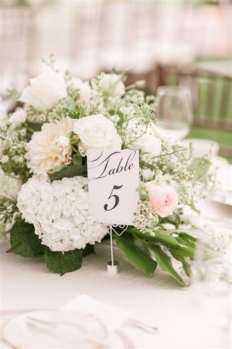 White Stock And Branches Tall Centerpiece