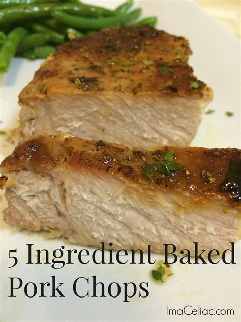 As good as pork chops are though, sometimes they can end up a bit dry. 5 Ingredient Baked Pork Chops | Recipe | Baked pork chops