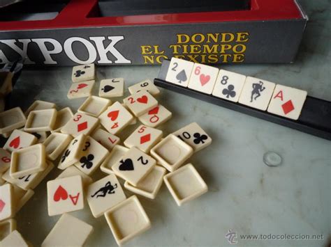 Este juego también es adecuado para jugadores daltónicos, ya que las formas de las piezas del juego. antiguo juego rummy rummikub. completo 108 fich - Comprar ...