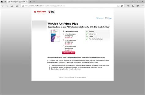Essential antivirus protection for your pc so you can browse, bank, and shop safely online. Download McAfee AntiVirus Plus 2021 - Free 180 Days Subscription Code