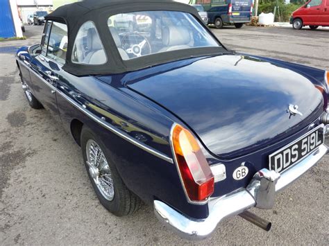 Mgb Heritage Shell 1972 Midnight Blue Former Glory