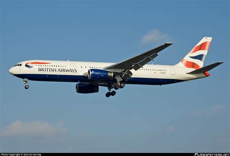 G Bnwt British Airways Boeing 767 336er Photo By Darren Varney Id