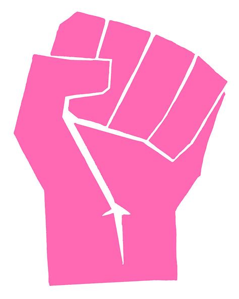 Pink Power Hot Pink Power Fist Power Of Love Power Of Peace Super