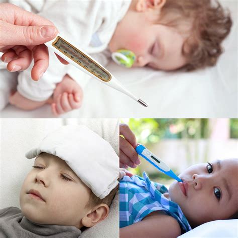 Niños Fiebre Enfermos La Guía De Las Vitaminas