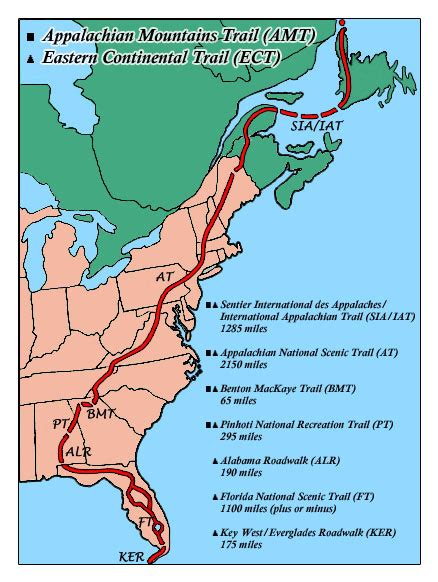Eastern Continental Trail Wikipedia
