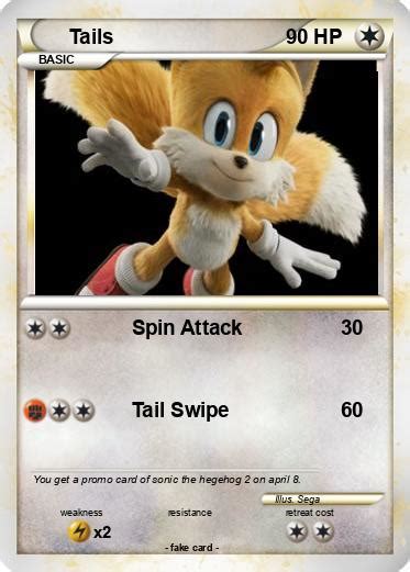 Pokémon Tails 1471 1471 Spin Attack My Pokemon Card