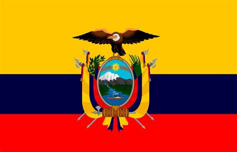La bandera de ecuador y colombia son exactamente iguales en el diseño y sus colores. Bandera del Ecuador 【 Historia, Significado, Día de la ...