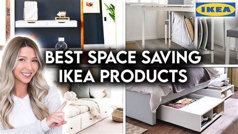 10 Best Ikea Products For Small Spaces Space Saving Ideas Youtube