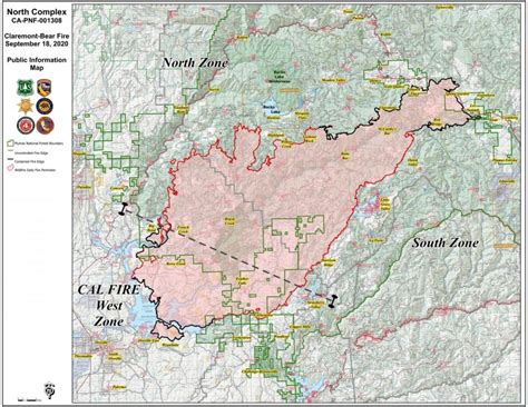 North Complex Fire Reaches 40 Containment Now One Of Californias Top