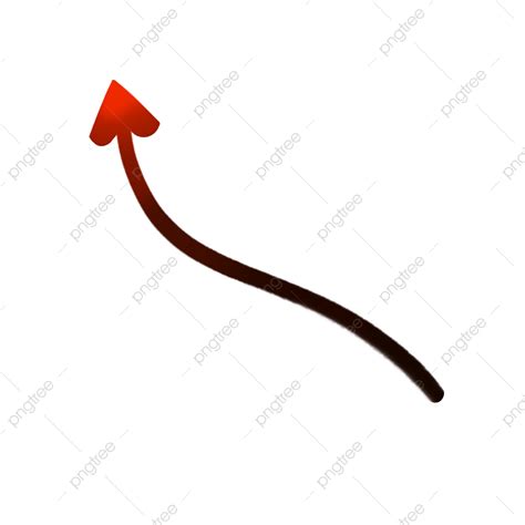 Devils Tail Clipart Transparent Background Devil Red Tail Arrow Horn