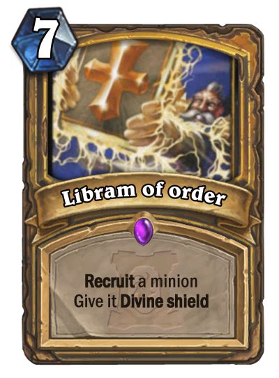 A New Libram For Paladin Rcustomhearthstone