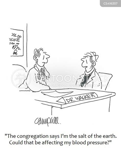High blood pressure concept vector illustration. High Blood Pressure Cartoons and Comics - funny pictures ...
