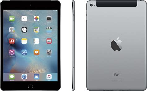 Best Buy Apple Ipad Mini 4 Wi Fi Cellular 16gb Space Gray Mk862lla
