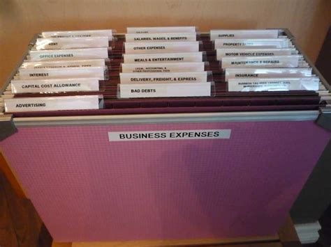 Portable Business Filing System Example The Organizing Specialist
