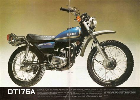 Yamaha Dt 175 1974 75 Technical Specifications