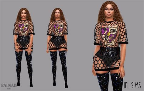 Daniel Sims Sims 4 Clothing Beyonce Outfits Kardashian Style Casual