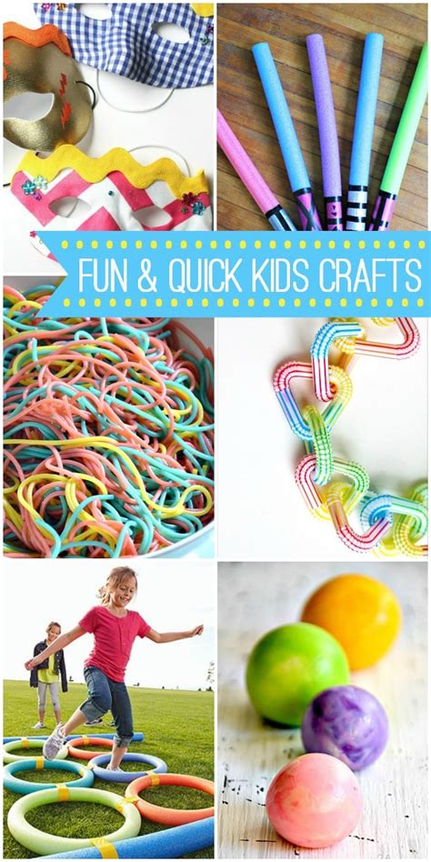25 Lovely Fun Easy Quick Crafts Resipes My Familly