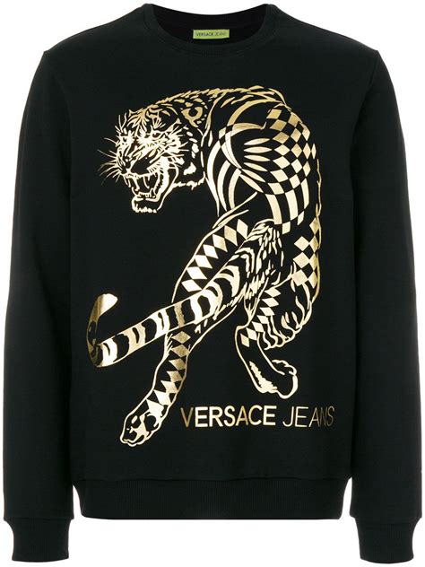 Versace Jeans Versacejeans Cloth Tiger Print Versace Jeans