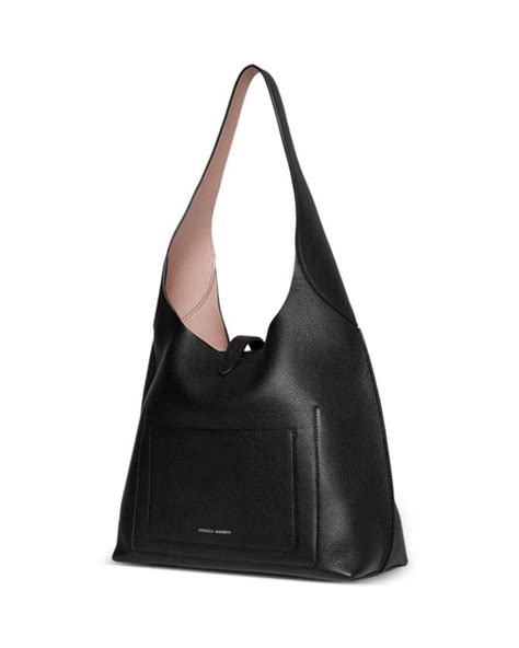 Rebecca Minkoff Leather Megan Large Hobo Shoulder Bag In Black Lyst