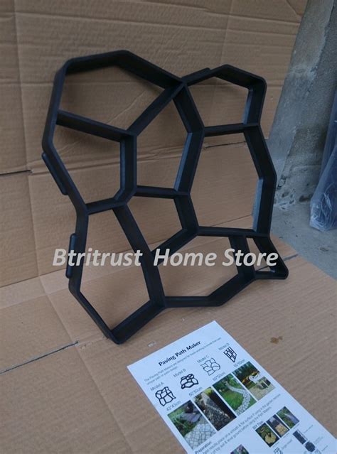 50*50cm pavement concrete mold,pathmate random stone mold,path walkway