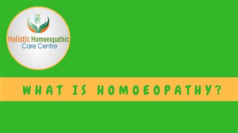 What Is Homeopathy Simple Explanation Youtube
