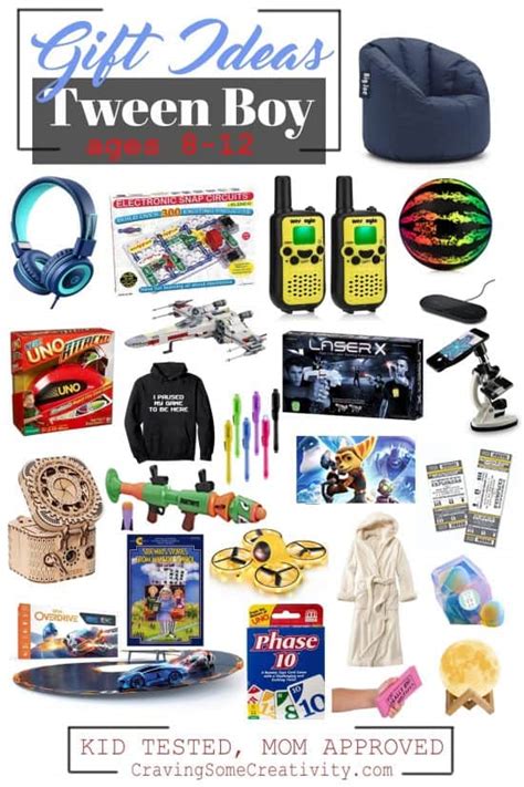 This is a great gift for an 11 year old boy that you may not know very well, since it's pretty universal in nature. Best Gifts For Tween Boys - Age 10 to 12 | Craving Some ...