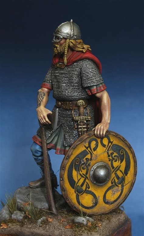 Viking Chief 10 Cent By Konstantinpinaev · Puttyandpaint Viking Art