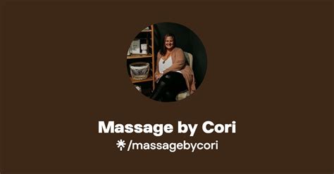 Massage By Cori Instagram Facebook Linktree