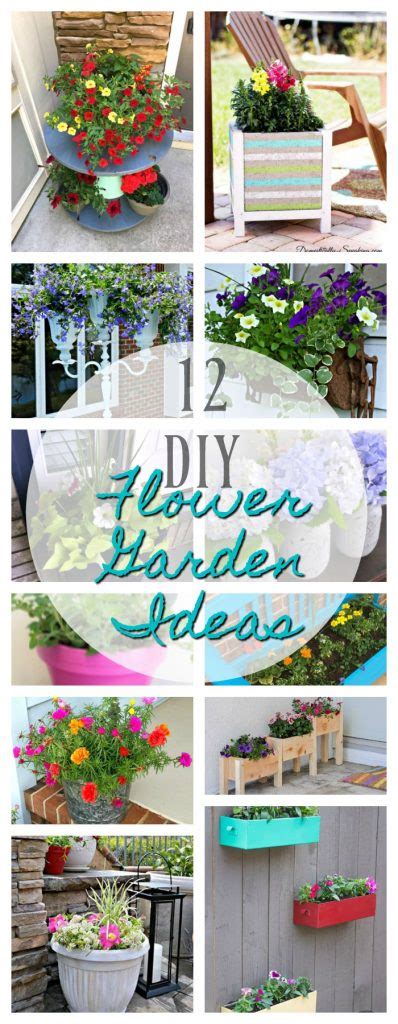 12 Diy Flower Garden Ideas Diy Housewives Series 2 Bees In A Pod