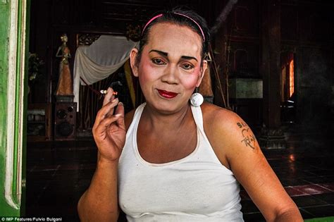 Inside The Hidden World Of Indonesia S Transgender Women Daily Mail