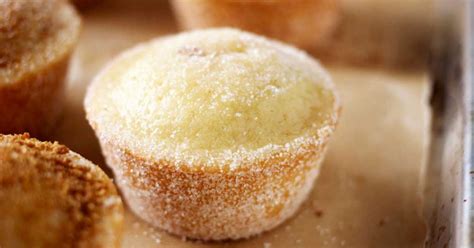 In the bowl of an electric mixer, beat the butter and sugar until light and made them today and oh my! Muffins That Taste Like Doughnuts