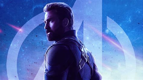 Captain America Infinity War Blue Wallpapers Wallpaper Cave