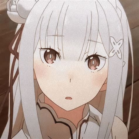 Emilia Rezero Icon Anime Anime Icons Icon