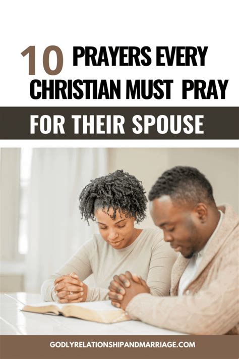 10 Prayers To Pray For Your Spouse