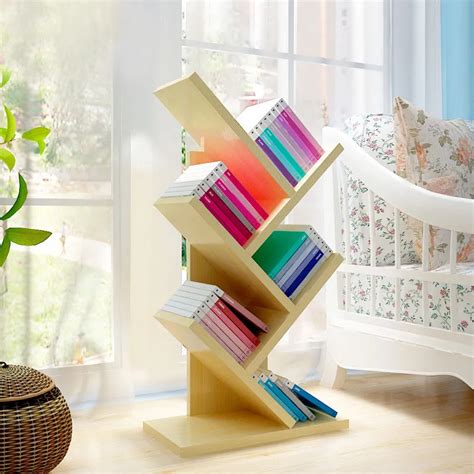 Decorative Shelf Storage Holders Book Shelf Wood Bookshelf Books