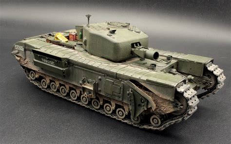 135 Afv Club Churchill Mk Iv Avre Non Lsp Works Large Scale Planes